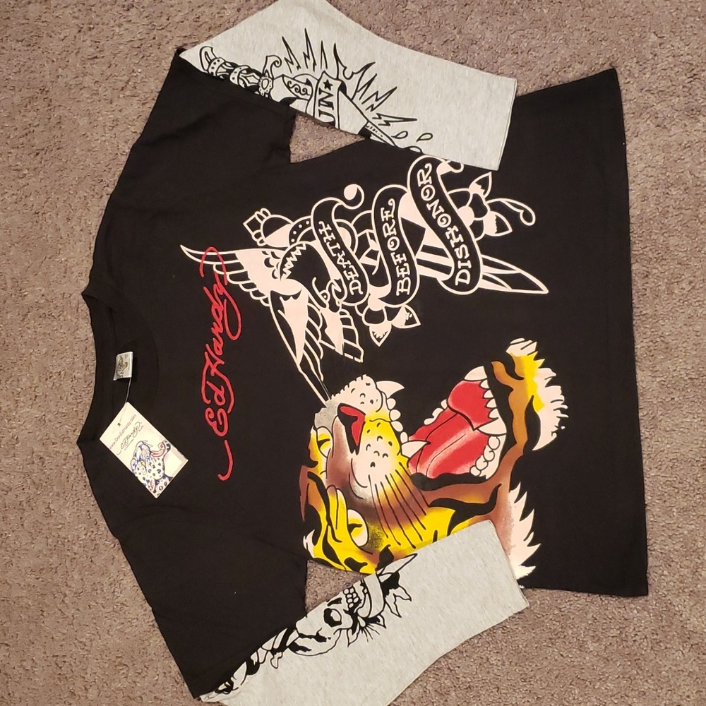 Vintage NWT ED HARDY CHILD'S SHIRT